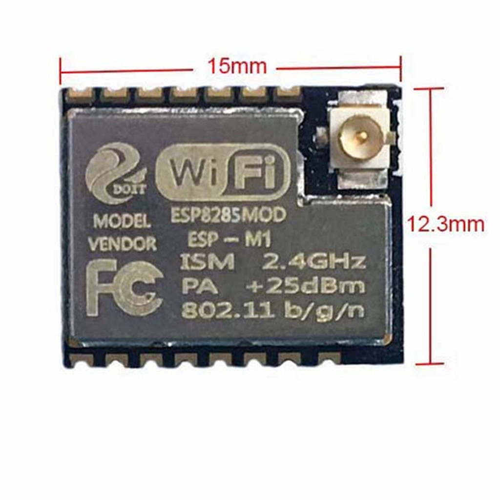 透传固件无天线 mini超小ESP-M1 ESP8285串口透传无线WiFi模块