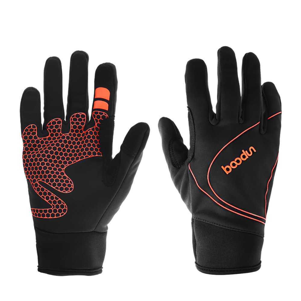 BOODUN Nuovo inverno caldo ciclismo touchscreen guanti sportivi all'aperto a dita lunghe_voghion.com