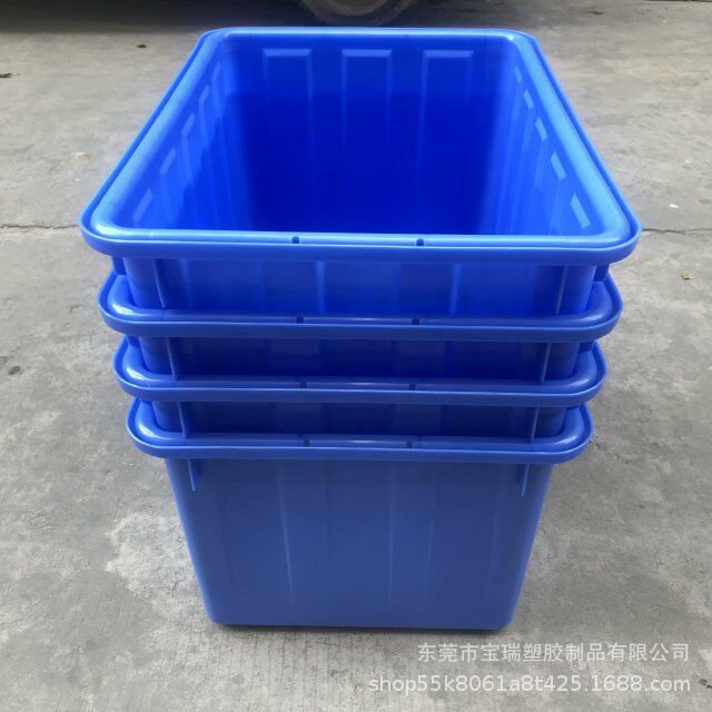 供应黑色防静电箱 PP材质静电塑胶框 SMK包装塑料周转箱