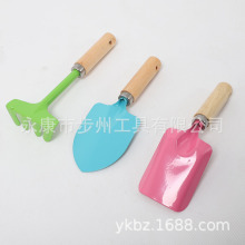 外贸园林工具儿童迷你套装 铲子铁锹锄头三件套外贸garden tool