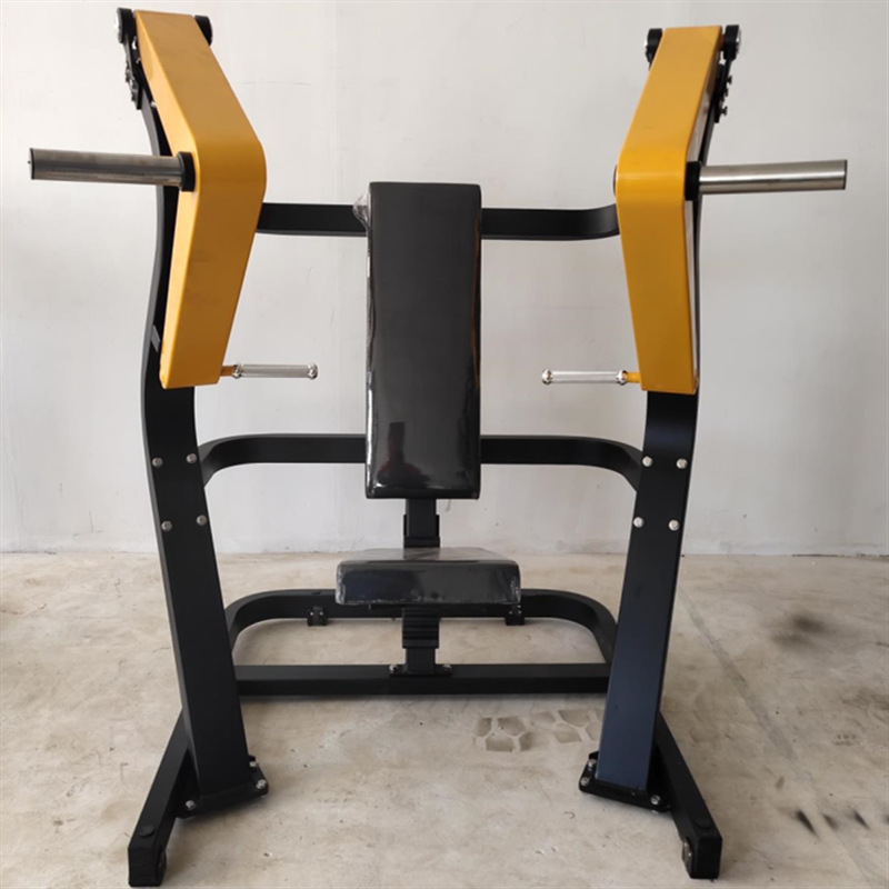 生产免维护健身器材挂片运动力量器械健身房坐式双向推胸训练器