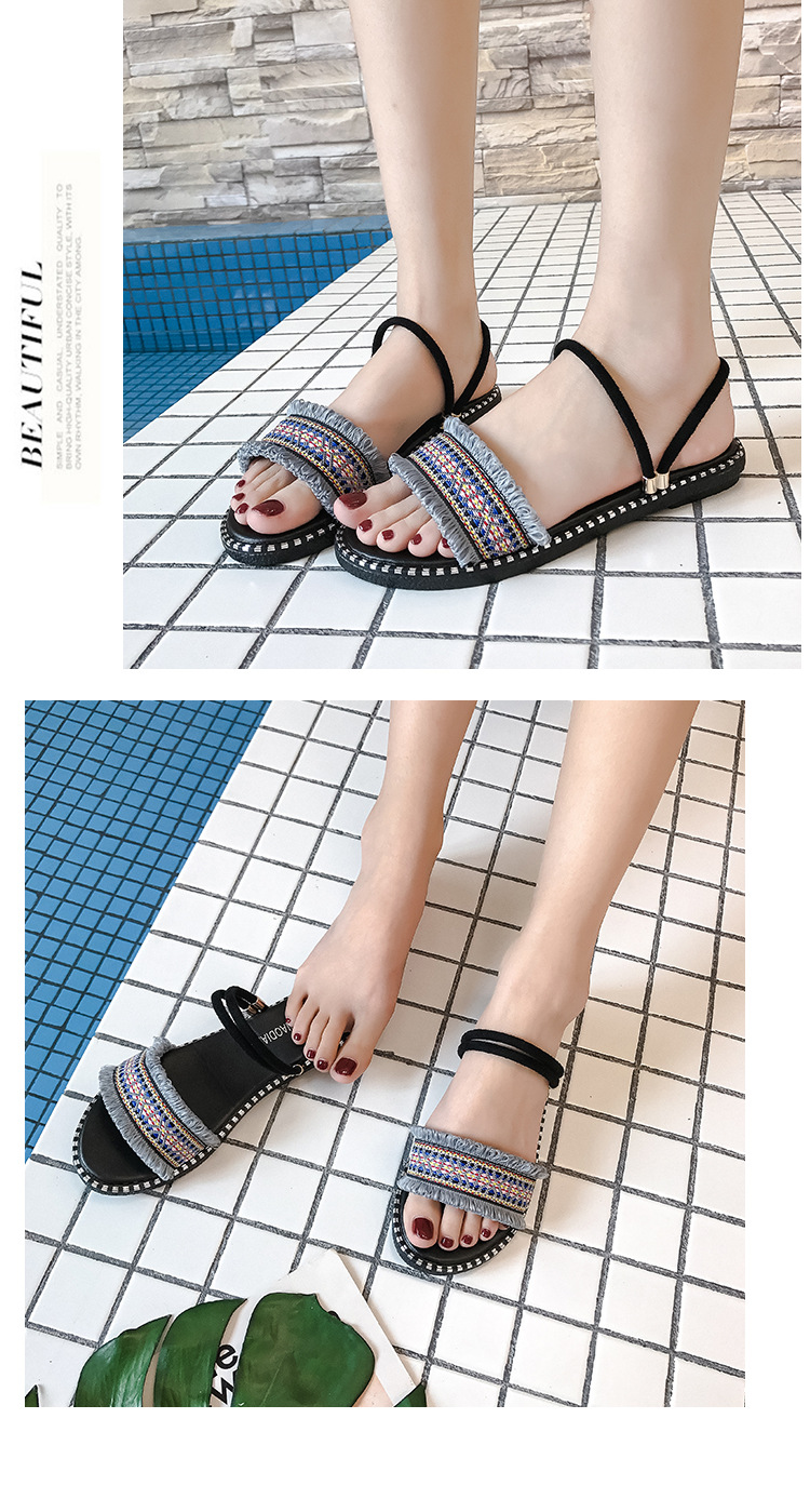Chaussures été pour femme en Caoutchouc - Ref 3347447 Image 14