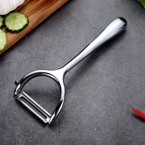 Multi-purpose household manual fruit peeler zinc alloy all-steel scraper planer fruit knife running street stalls