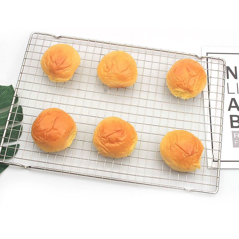 不锈钢蛋糕冷却架烘焙蛋糕冷凉架面包冷却架冷晾网烧烤网烤箱推盘