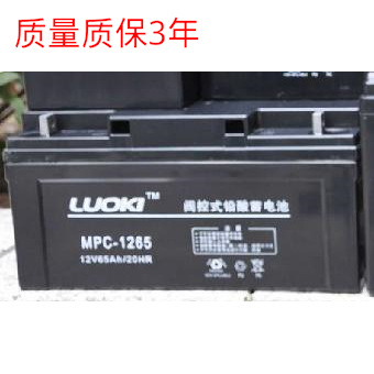 LUOKI洛奇蓄电池MPC65-12 12V65/AH铅酸阀控免维护电池