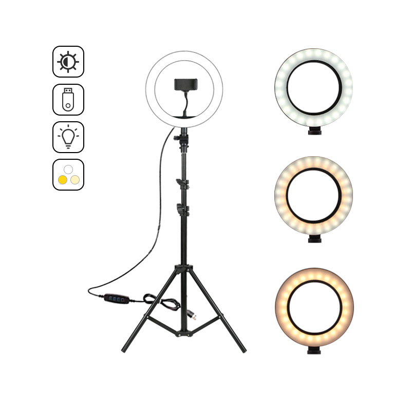 LED Ring Light with Stand 10 inch Ring L...