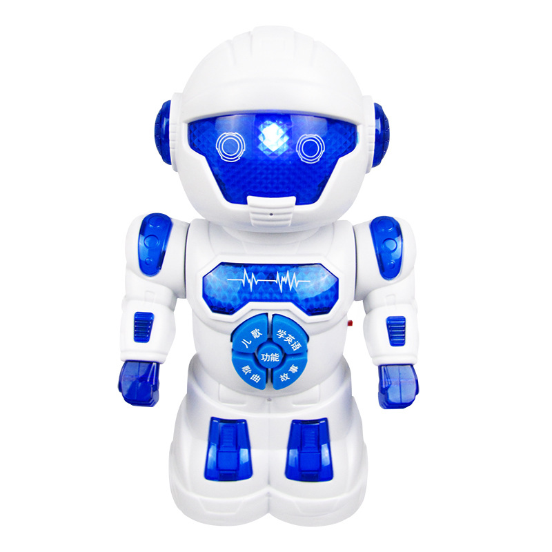 Nueva máquina de la historia del robot historia de la canción de los niños Instrumento Musical Enseñanza digital multifuncional educación temprana máquina de juguete