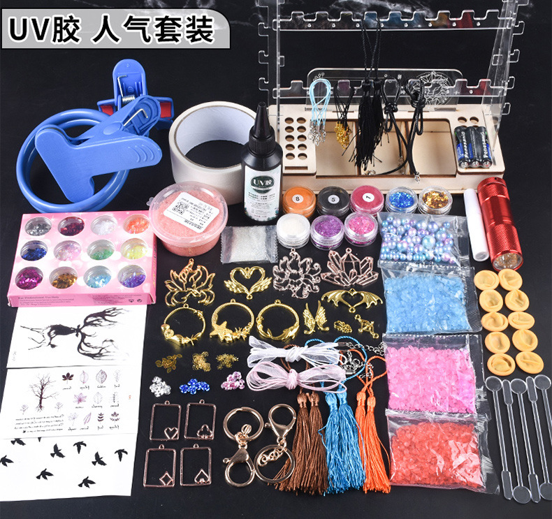 高透明UV胶树脂滴胶手工diy现货供应速干滴胶uv硬胶软胶紫外线灯-阿里巴巴