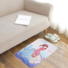 Scandinavian non-slip cartoon carpet for bedroom, Nordic style, increased thickness
