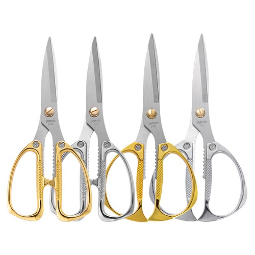 Powerful wedding scissors, gold-plated scissors, tailor's scissors, alloy scissors, powerful scissors, dragon and phoenix scissors, kitchen scissors, home use scissors, student scissors