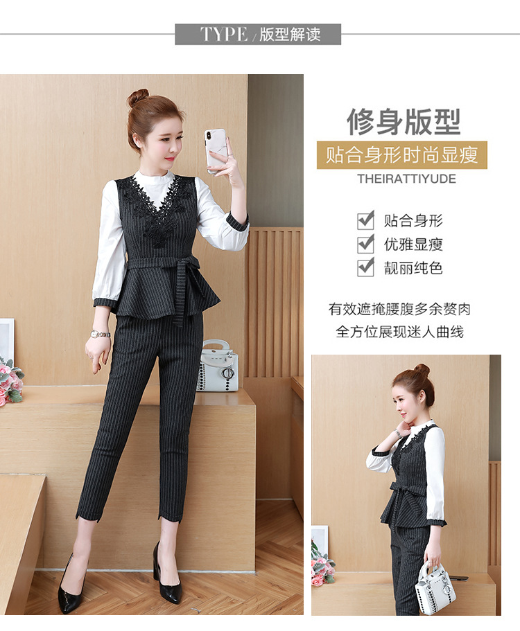 Costume femme en Mélange de coton - Ref 3335092 Image 10