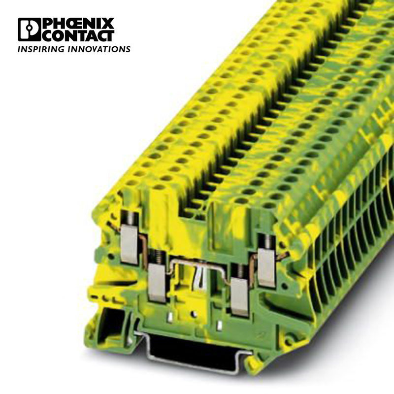 菲尼克斯 接地端子凤凰端子 UT 2,5-QUATTRO-PE-3044568