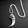 Fashionable universal pendant stainless steel for beloved suitable for men and women, necklace, jewelry, Korean style, wholesale