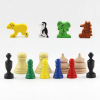 Wooden individual animal model, board game, realistic toy with accessories, custom made, simulation modeling for children