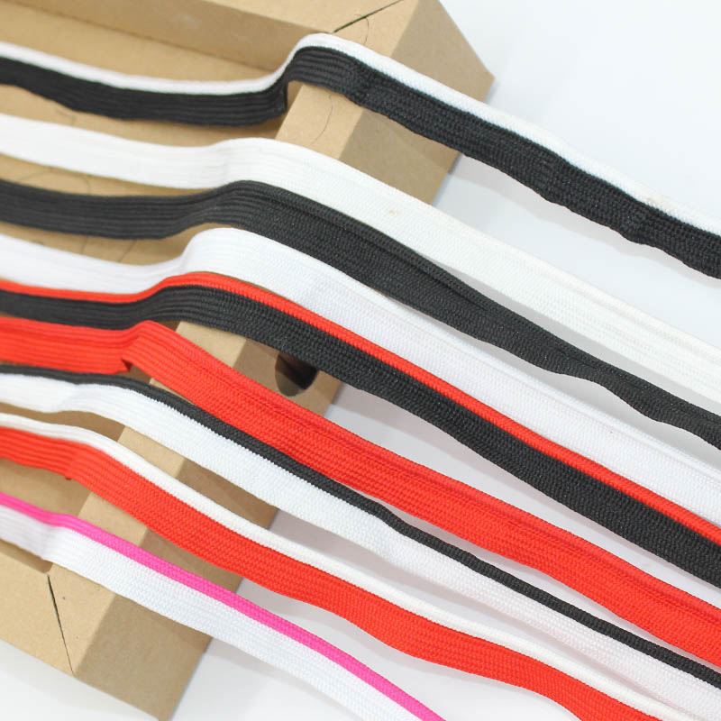 厂家供应低弹双色包边嵌条服饰装饰辅料高低绳子母滚边带