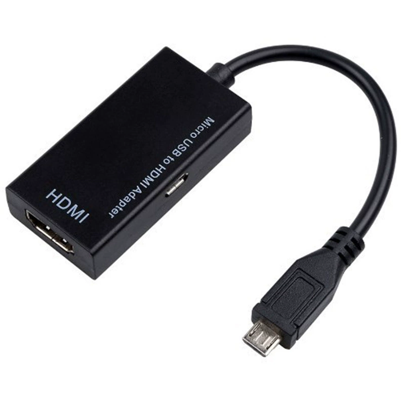 Micro USB на HDMI вращающаяся проводка 5pin Android телефон S2 на HDMI конвертер