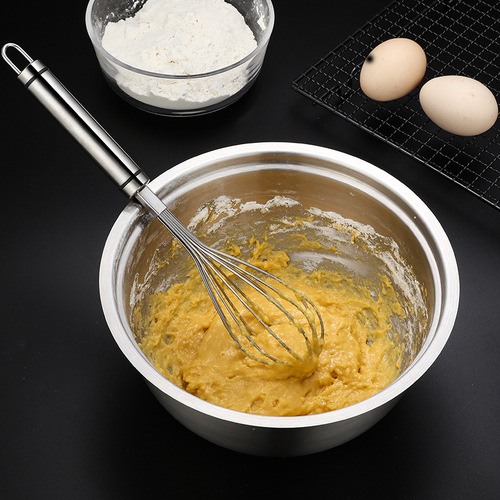 Daoqi 304 stainless steel egg beater kitchen gadget egg hand mixer cream mixing dough mixer