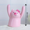 Lift the pork pink, raise the pig cake decoration, the birthday cake decoration card holder, the pig sow clip