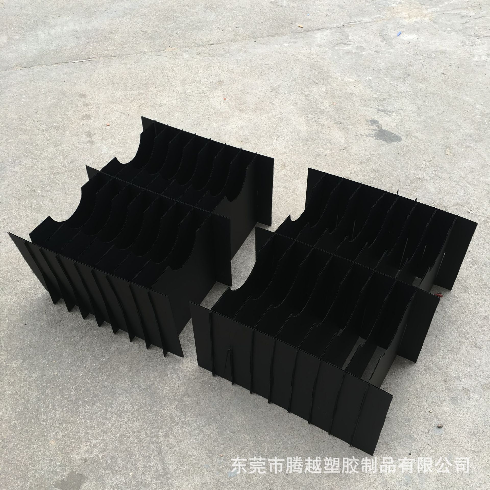 东莞 深圳 广州防静电塑料刀卡 防静电塑料隔板刀卡