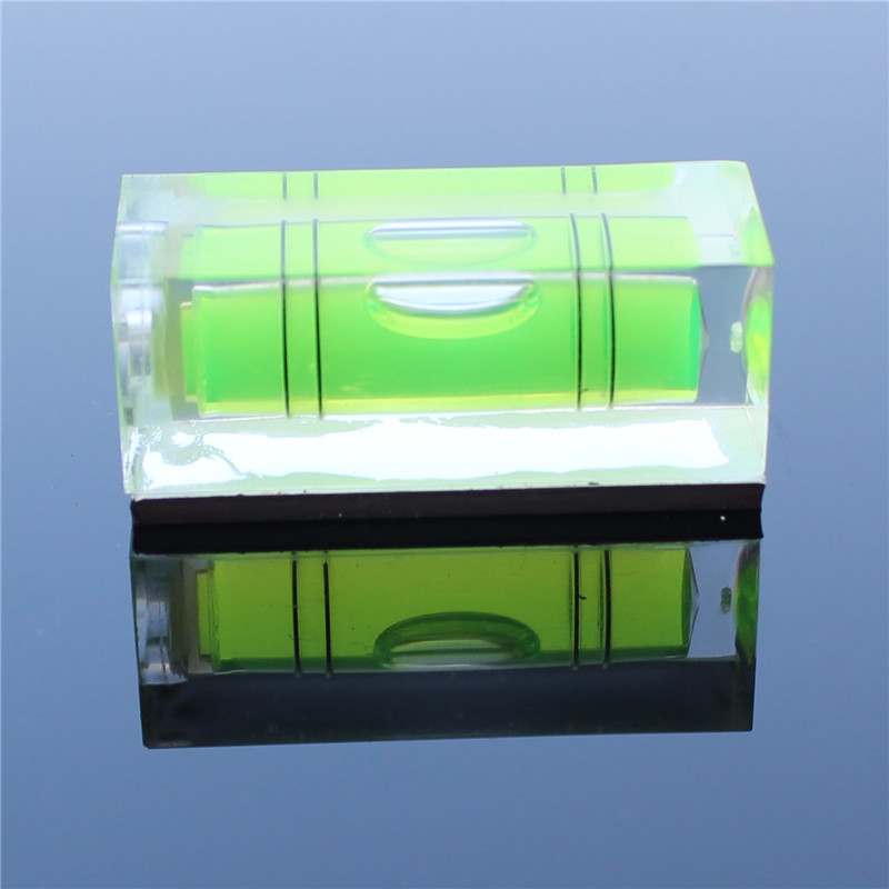 HACCURY磁性功能水平泡带磁水平仪迷你小型水平泡双线长方体泡