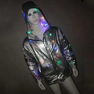 Veste à Capuche Lumineux Led de spectacle - Ref 3425500 Image 10