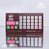 Supply order PVC Key Drum kits Sticking pc Remote control Key Sticking Treadmill Key panel