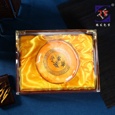 supply Injection Box Plastic box Cordyceps Bird's nest box American ginseng gift Packaging box sea cucumber Tin Fengdou Health products