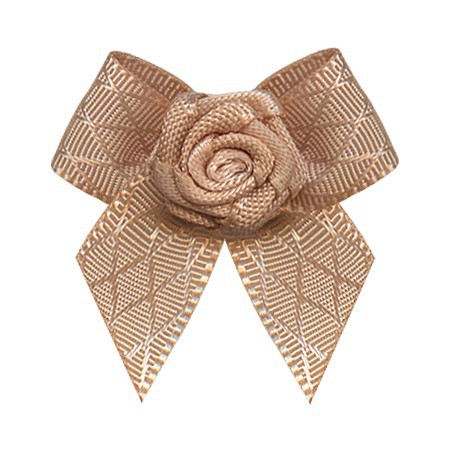 Yao Ming DIY accesorios de ropa interior accesorios para el cabello ropa interior caja de regalo decoración de flores rosa 3 puntos cinta arco