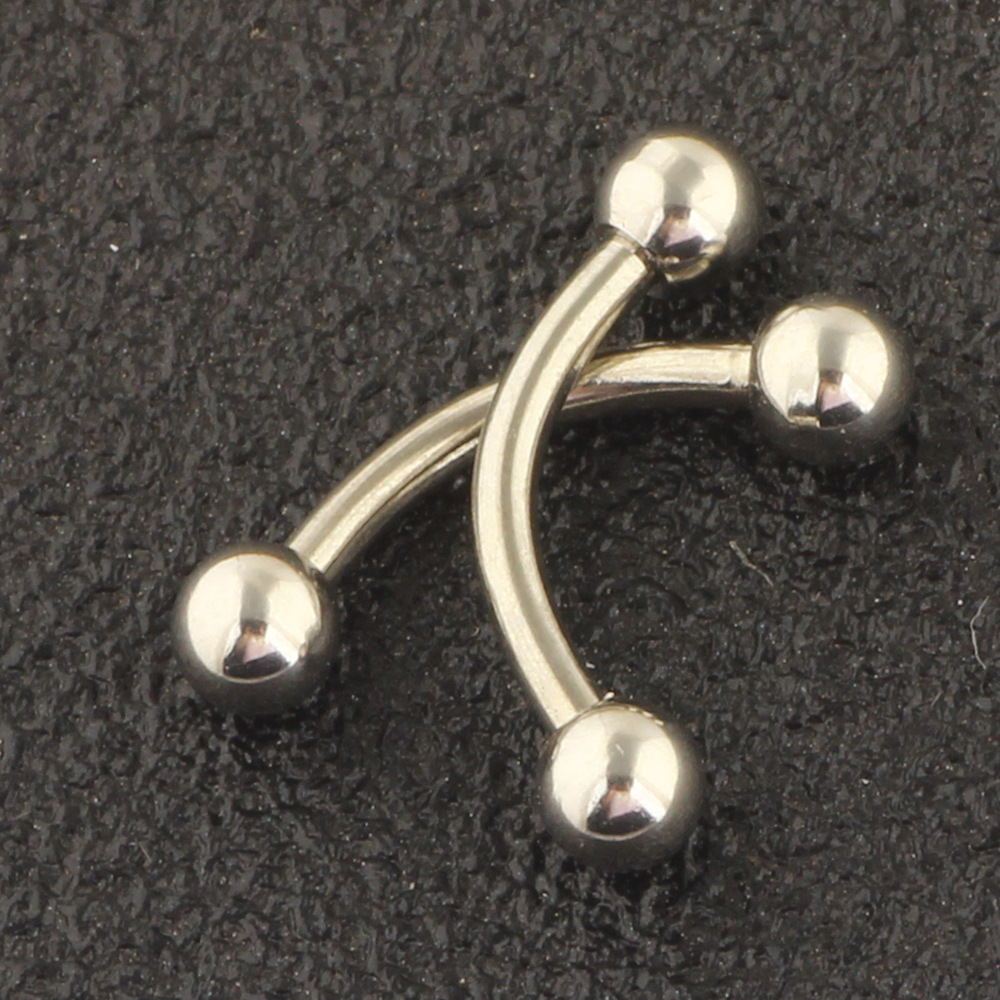 18 Pcs Stainless Steel Piercing Set Industrial Earring Nose Ring Eyebrow Lip Jewelry detail image 12