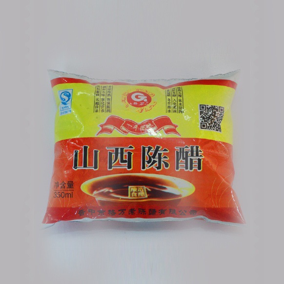 格万 山西陈醋350ml袋装粮食酿造 泡黑豆餐馆饭店家用批发包邮