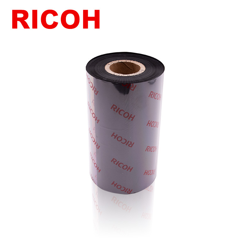 理光B110CR110*300米碳带树脂基碳带卷筒不干胶标签碳带理光碳带
