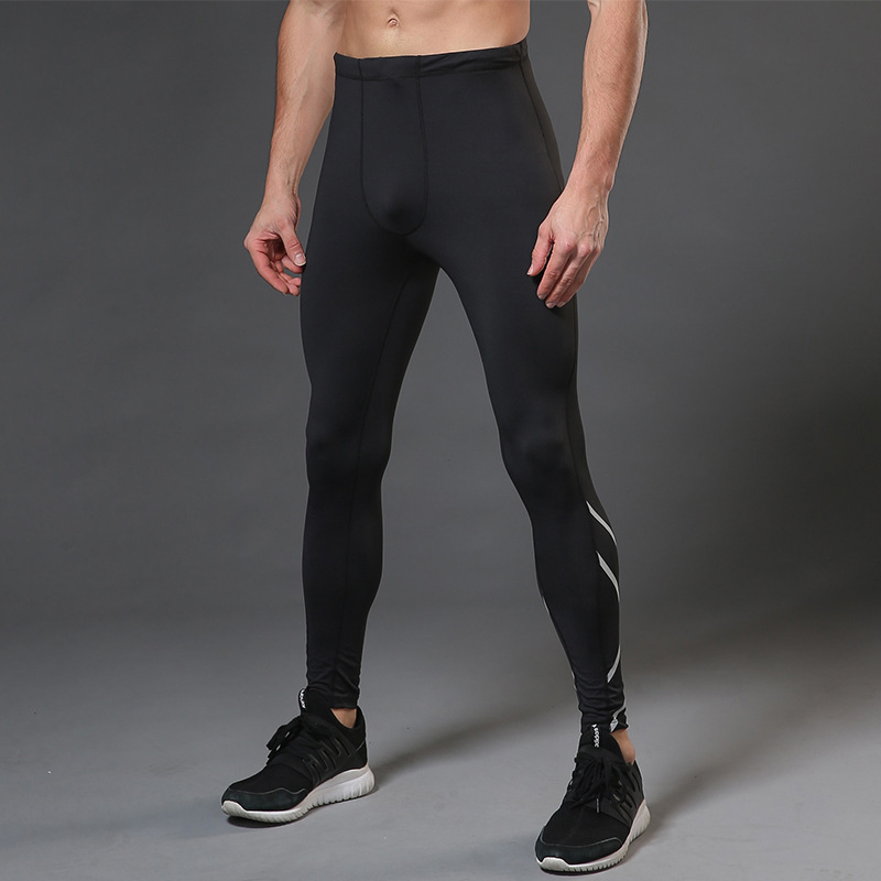 Tight trousers Bodybuilding motion Tight trousers Basketball Leggings run yoga Quick drying train Compression Pants