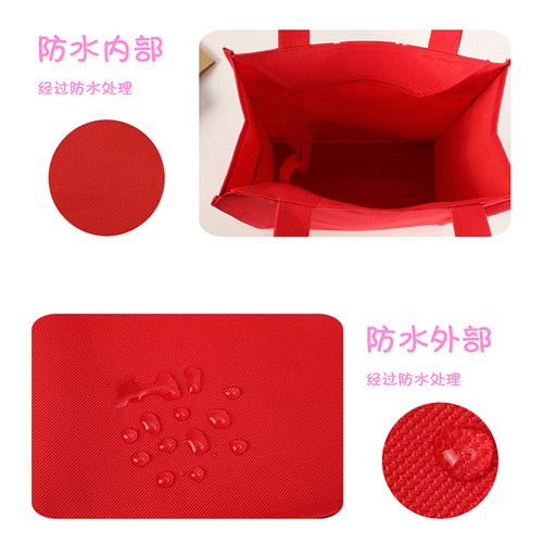 Factory wholesale canvas bag hand-held tote cartoon art bag tutoring bag school bag document bag advertising bag small size