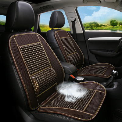 Car seat Wooden beads monolithic Seat cushion summer currency Car summer ventilation single summer sleeping mat chair Cooling mat