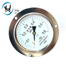 压力表 轴向带边压力表Y60，压力测量螺纹压力表 厂家批发