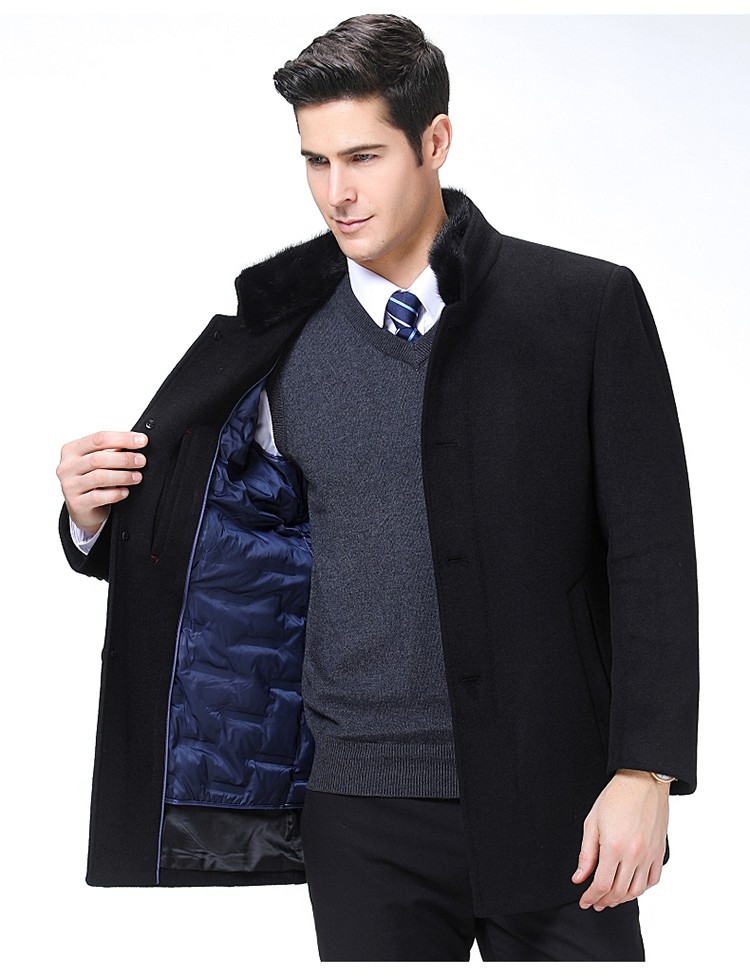 Manteau homme en Laine - Ref 3419188 Image 22