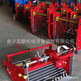 薯类用的收获机械 牵引式薯类收获机图片 大棚手扶土豆挖掘机 59