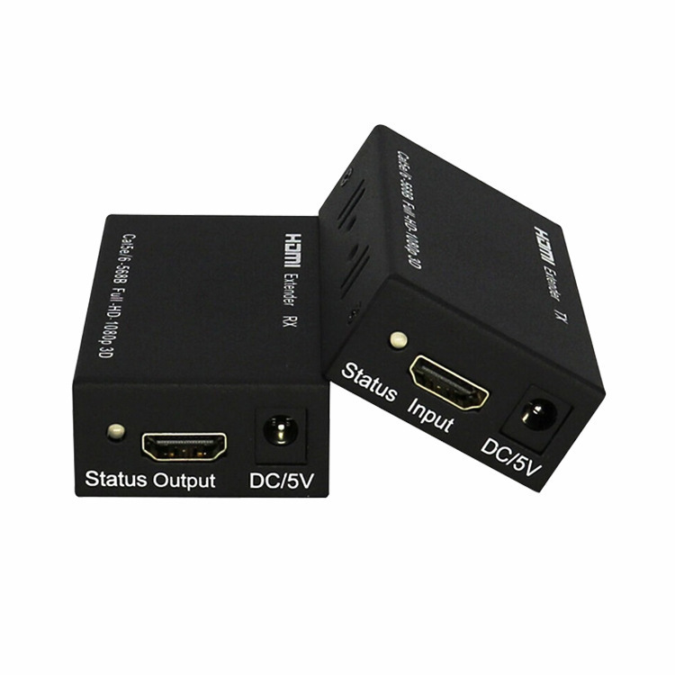 HDMI extender 60 m hdmi to RJ45 single network cable extender HDMI 60 m extender