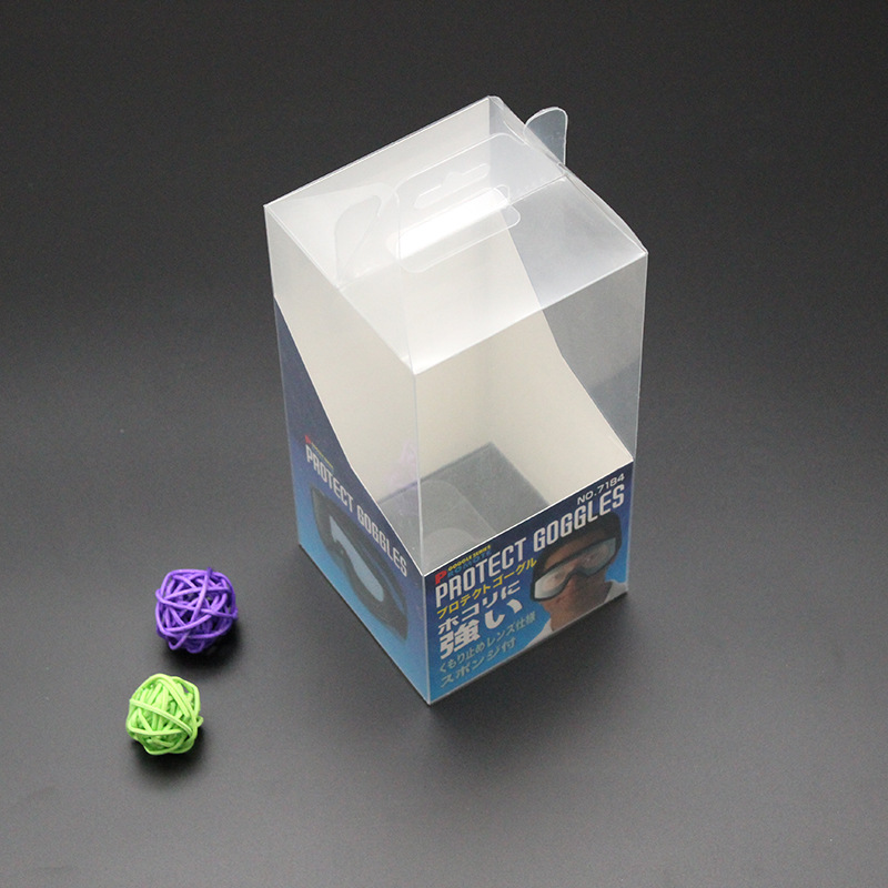 厂家pvc塑料盒大尺寸加厚眼镜盒日用品胶盒折盒pet透明塑料展示盒