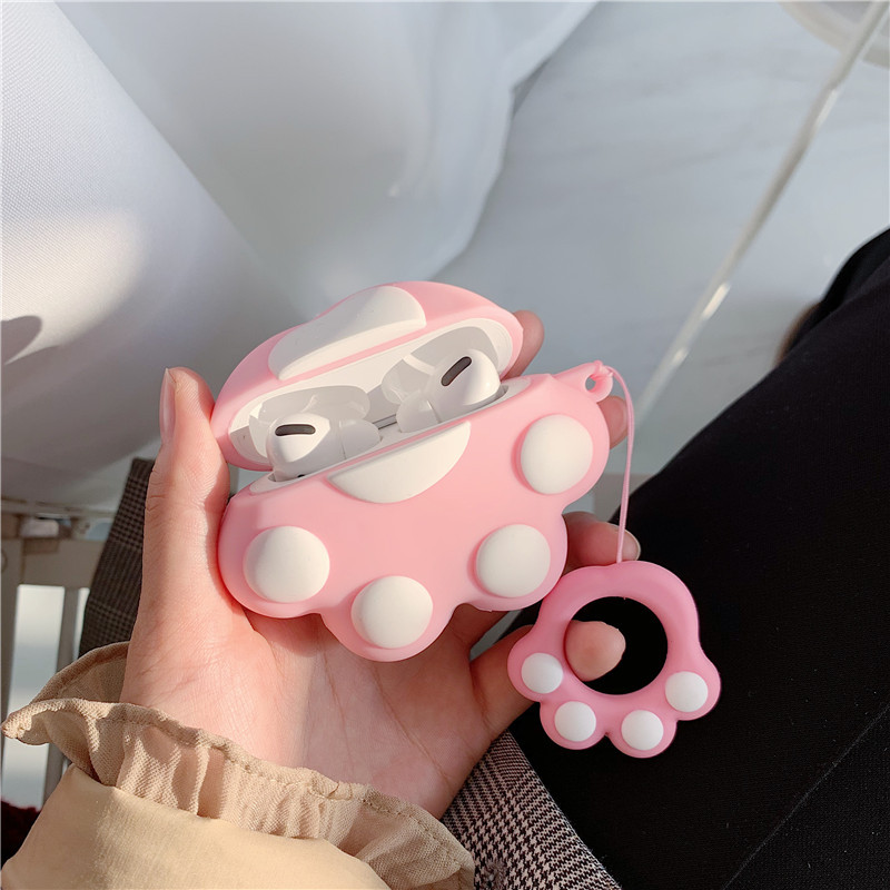Cute Cat's Claw Protective Sleeve Is Suitable For  Airpodspro 3rd Generation display picture 17