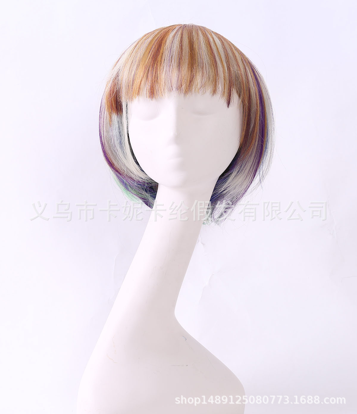 Los estudiantes de BOB envían cabello corto europeo y americano moda nuevo color