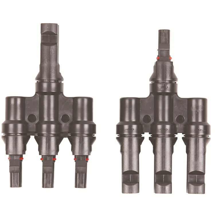 太阳能pv电缆连接器 LQ-1T3 电流50a电压1500v 防水ip67