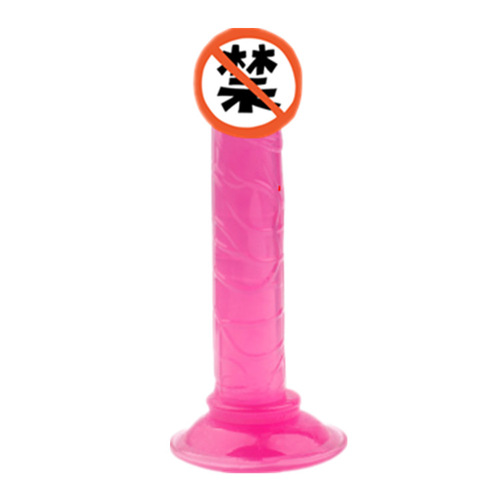 Female dildo manual simulation suction cup dildo mini small crystal female masturbation device