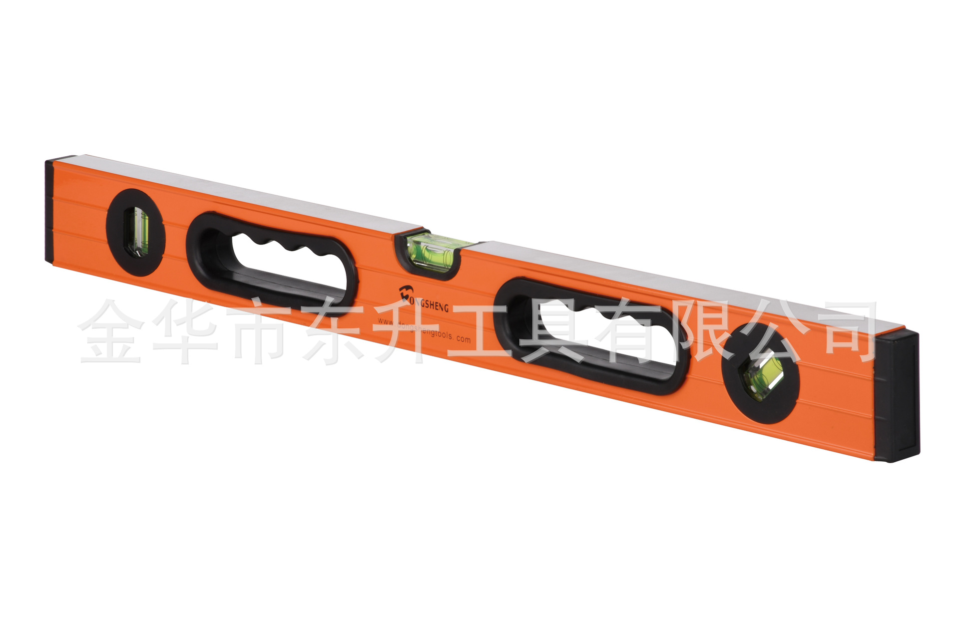 99D型，双面铣的，带把手的，带防震软胶盖的水平尺，水准仪