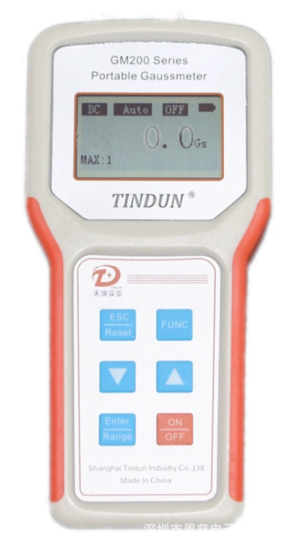 GM-200 цифровой гауссовый Измеритель постоянного магнитного поля тессерометр постоянного магнитного поля GM200 измеритель напряженности поля высокого разрешения