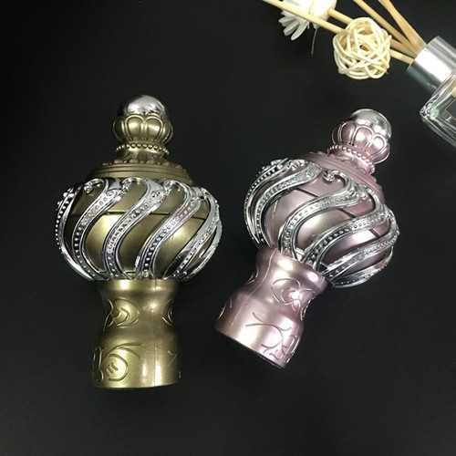 Roman rod decorative head curtain head curtain accessories spiral head Roman rod head curtain plug sealing head