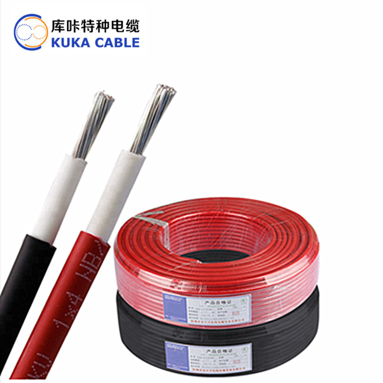 厂家直销 聚乙烯绝缘阻燃电力电缆 直流光伏铜芯电力电缆