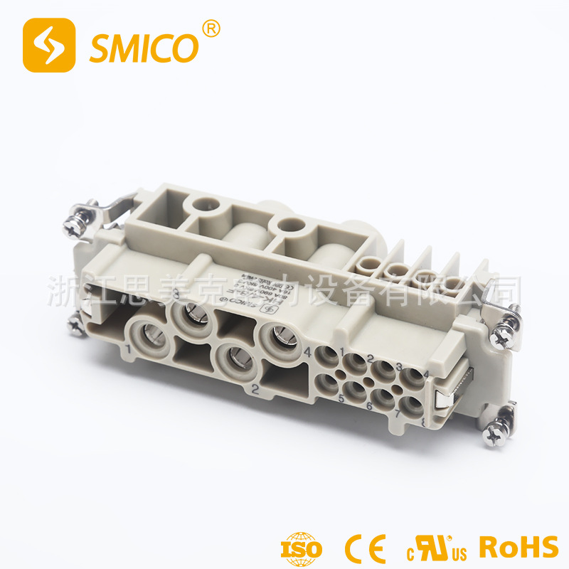 大量现货 SO-HK-4/8-F 大电流插芯 重载连接器 矩形工业插座