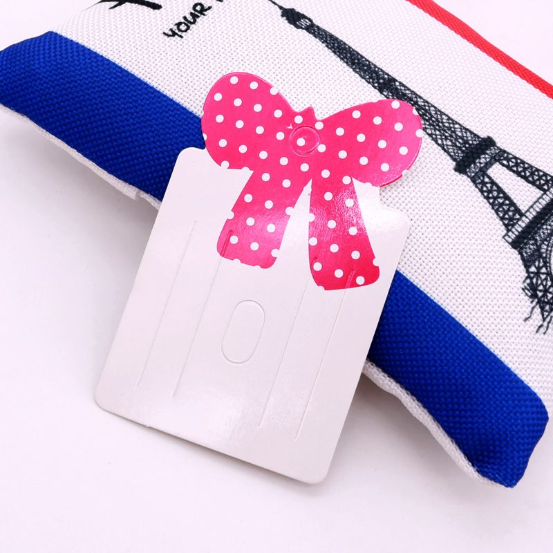 现货批发可爱草莓发夹卡发饰展示架胸针卡儿童发夹可定logo