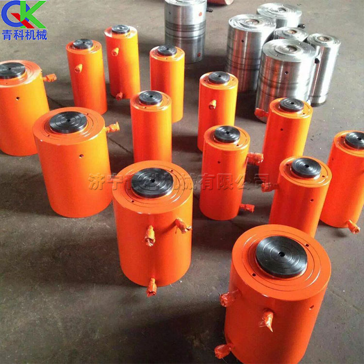 全自动液压起重千斤顶 预应力大吨位升降千斤顶 重物起升工具